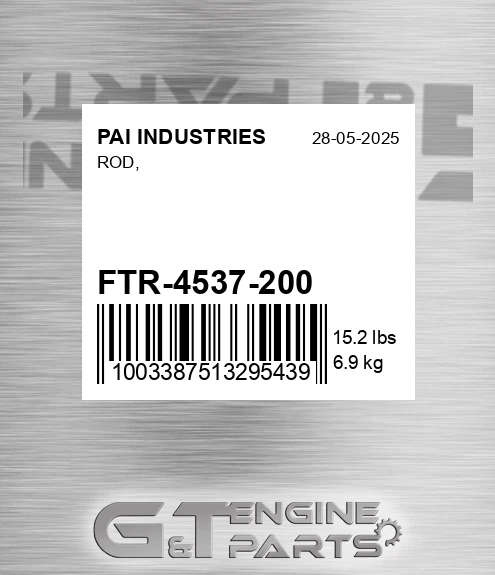FTR-4537-200 Rod,