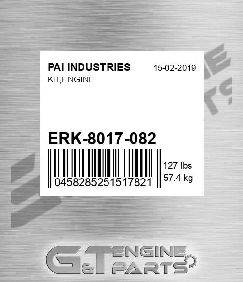 ERK-8017-082 Kit,engine for PAI INDUSTRIES