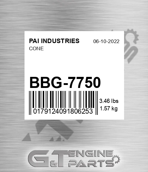 BBG-7750 Cone
