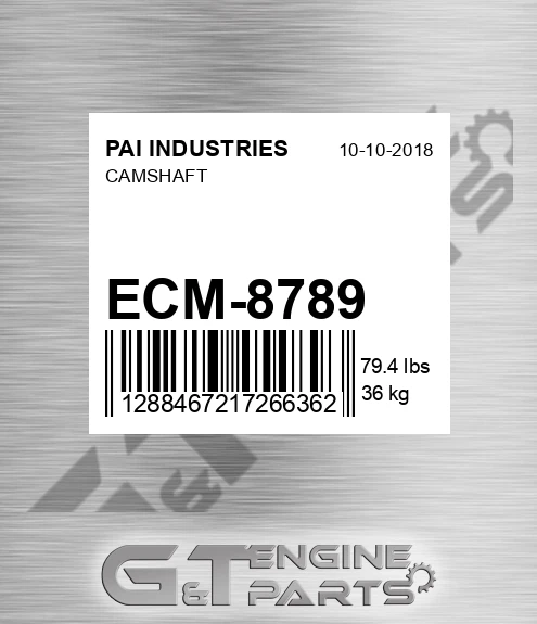 ECM-8789 Camshaft