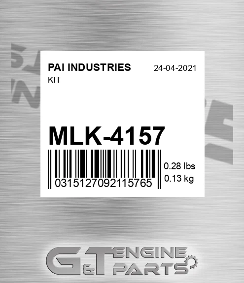 MLK-4157 Kit for PAI INDUSTRIES
