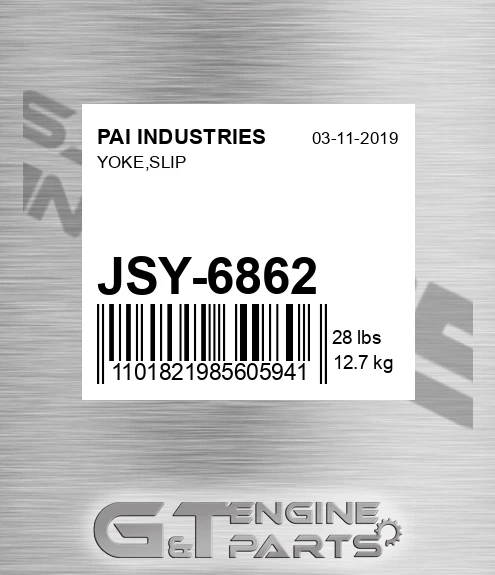 JSY-6862 Yoke,slip
