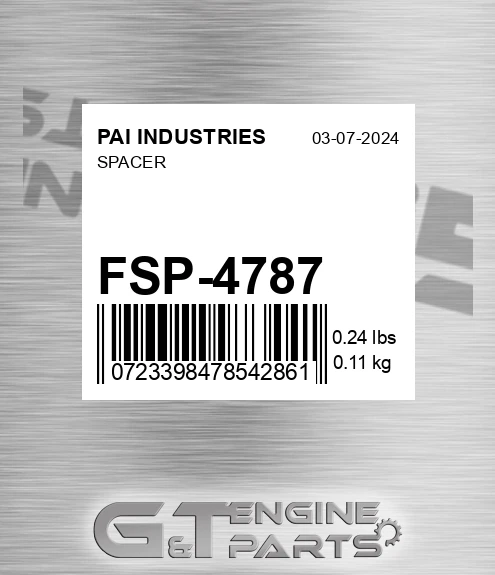 FSP-4787 Spacer