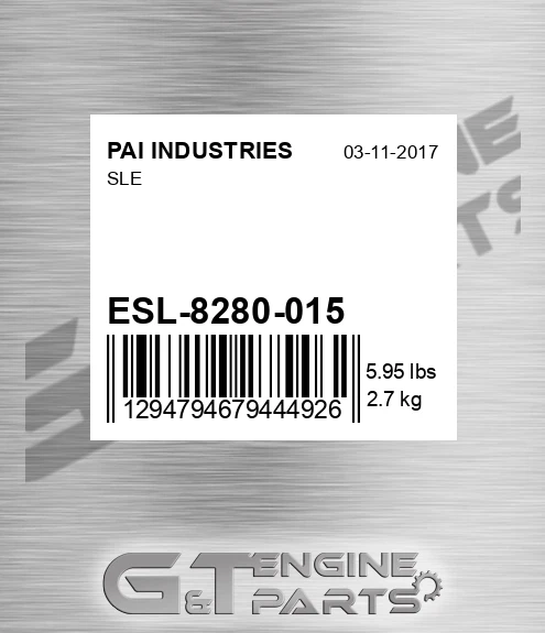 ESL-8280-015 Sle