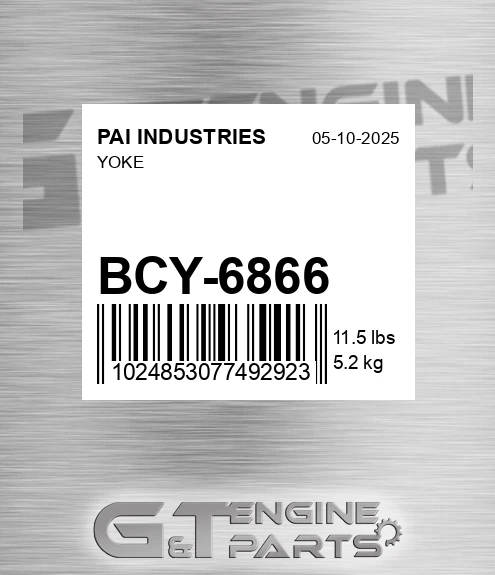 BCY-6866 Yoke
