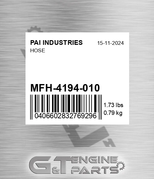 MFH-4194-010 Hose