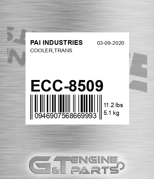 ECC-8509 Cooler,trans
