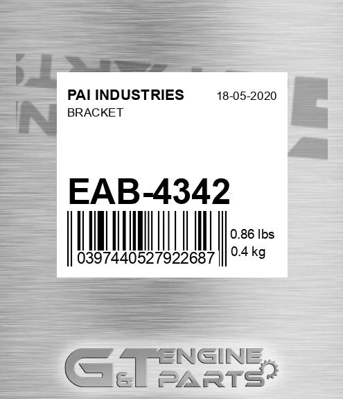EAB-4342 Bracket