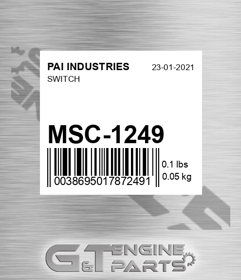 MSC-1249 Switch
