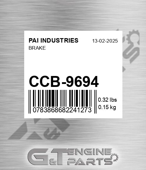 CCB-9694 Brake