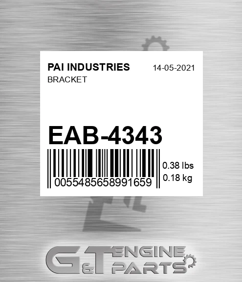 EAB-4343 Bracket