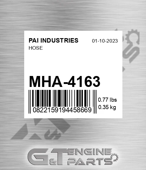 MHA-4163 Hose