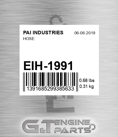 EIH-1991 Hose