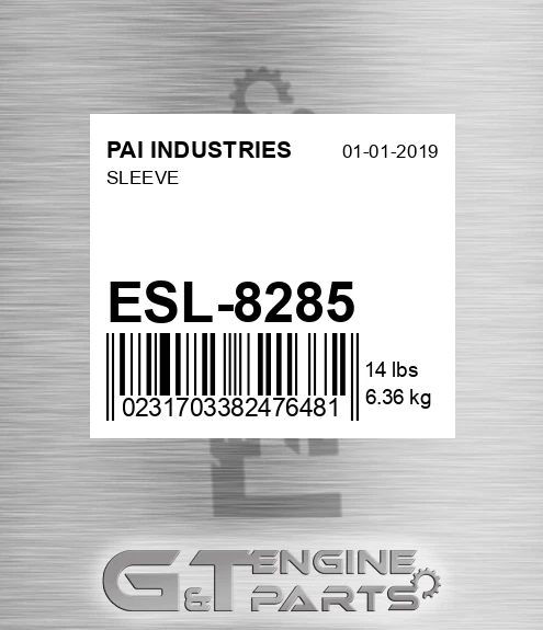 ESL-8285 Sleeve