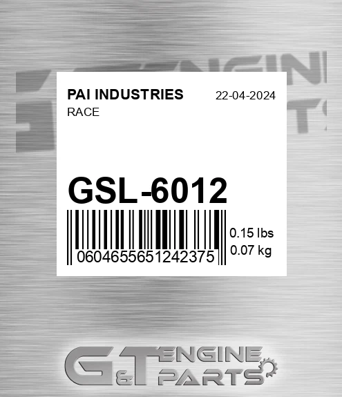 GSL-6012 Race