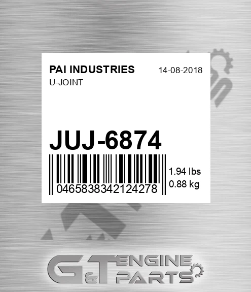 JUJ-6874 U-joint