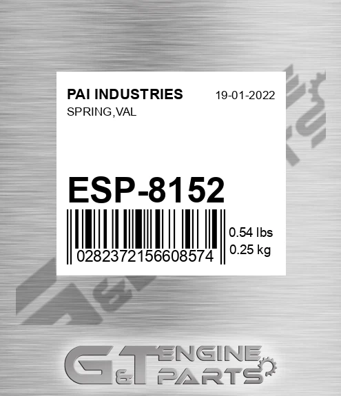 ESP-8152 Spring,val
