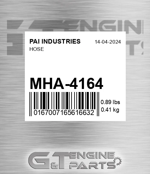 MHA-4164 Hose