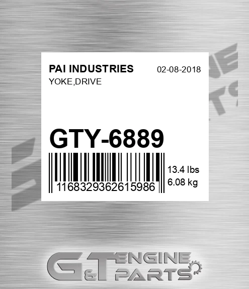GTY-6889 Yoke,drive