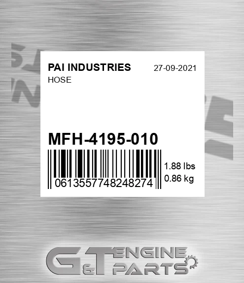 MFH-4195-010 Hose