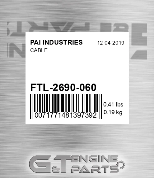 FTL-2690-060 Cable