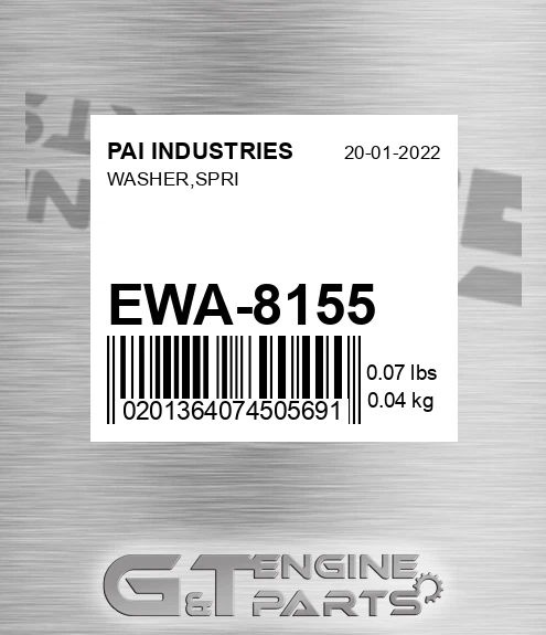 EWA-8155 Washer,spri