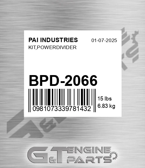 BPD-2066 Kit,powerdivider