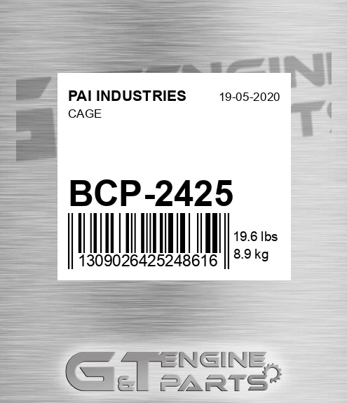BCP-2425 Cage