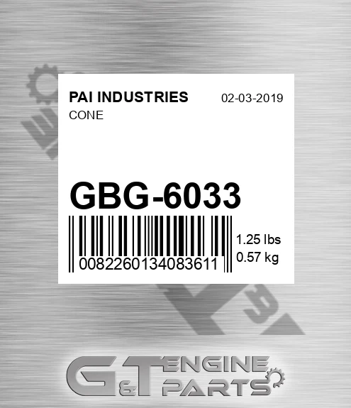 GBG-6033 Cone