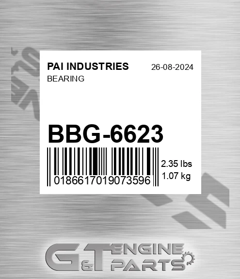 BBG-6623 Bearing