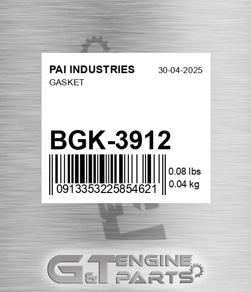 BGK-3912 Gasket