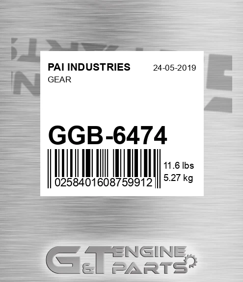 GGB-6474 Gear