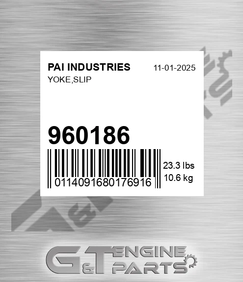 960186 Yoke,slip