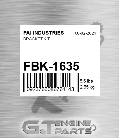FBK-1635 Bracket,kit