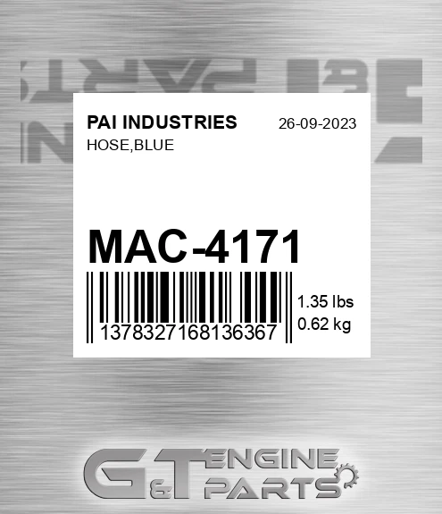 MAC-4171 Hose,blue