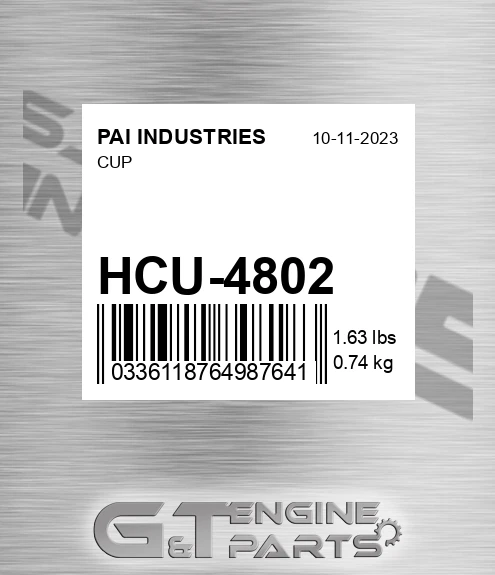 HCU-4802 Cup