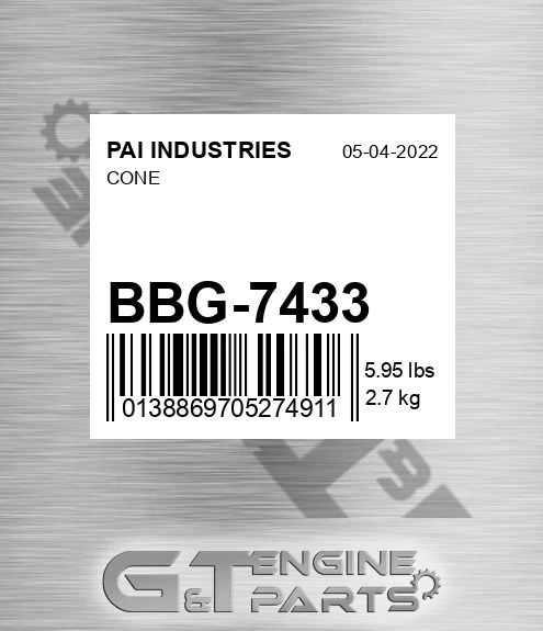 BBG-7433 Cone
