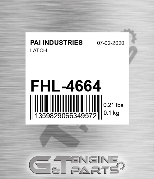 FHL-4664 Latch