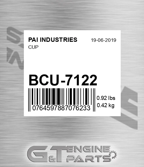 BCU-7122 Cup