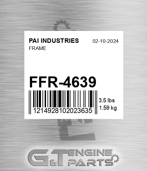 FFR-4639 Frame