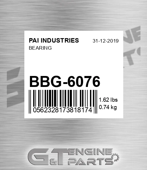 BBG-6076 Bearing