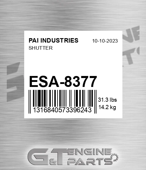 ESA-8377 Shutter