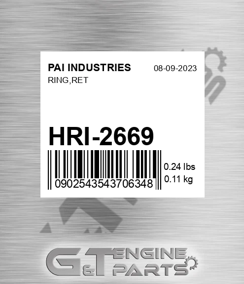HRI-2669 Ring,ret