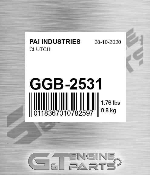 GGB-2531 Clutch