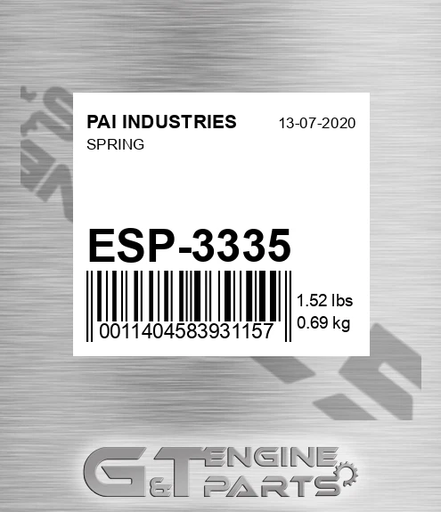 ESP-3335 Spring