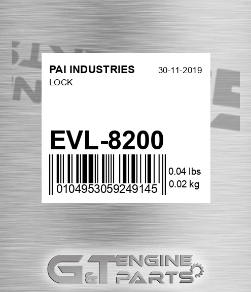 EVL-8200 Lock