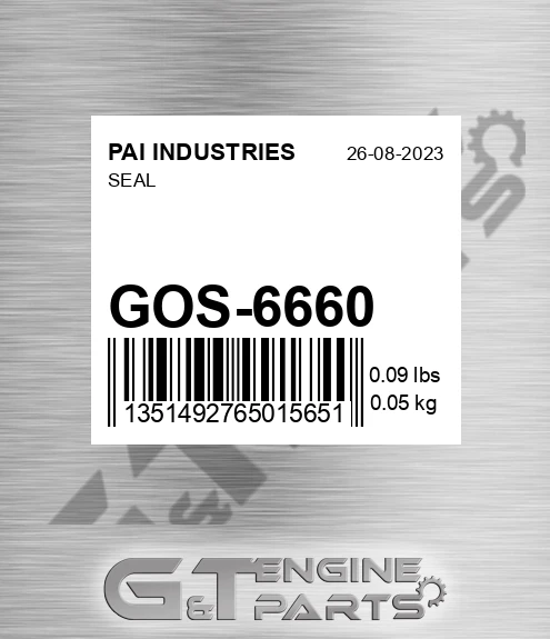 GOS-6660 Seal