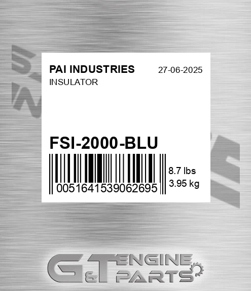 FSI-2000-BLU Insulator