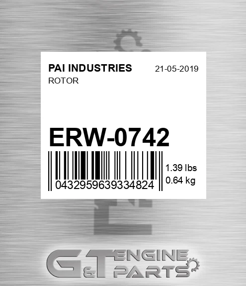 ERW-0742 Rotor