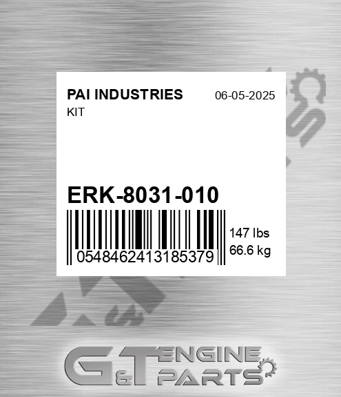ERK-8031-010 Kit for PAI INDUSTRIES